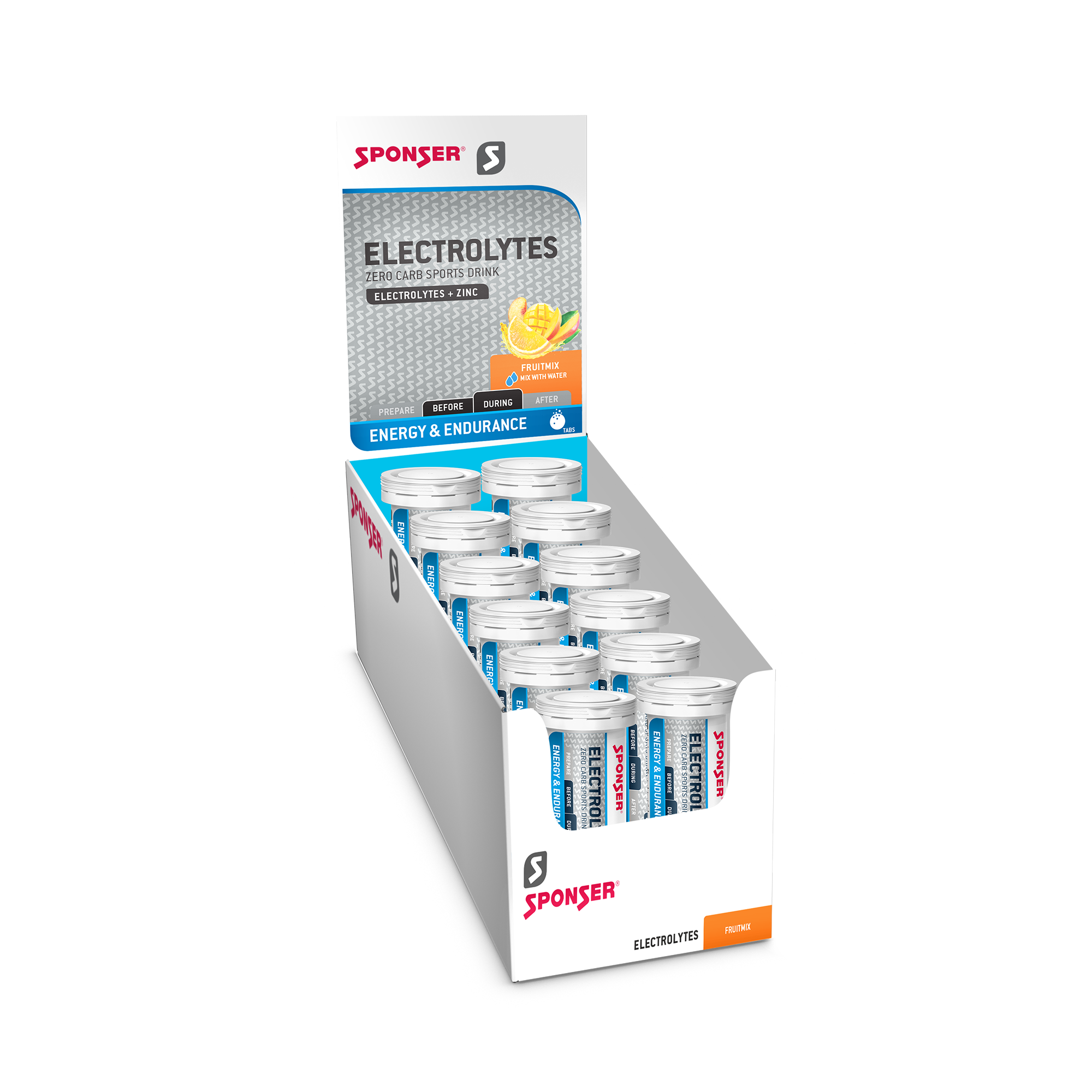 Electrolytes 10tabs Sponsor lot of 12 38089
