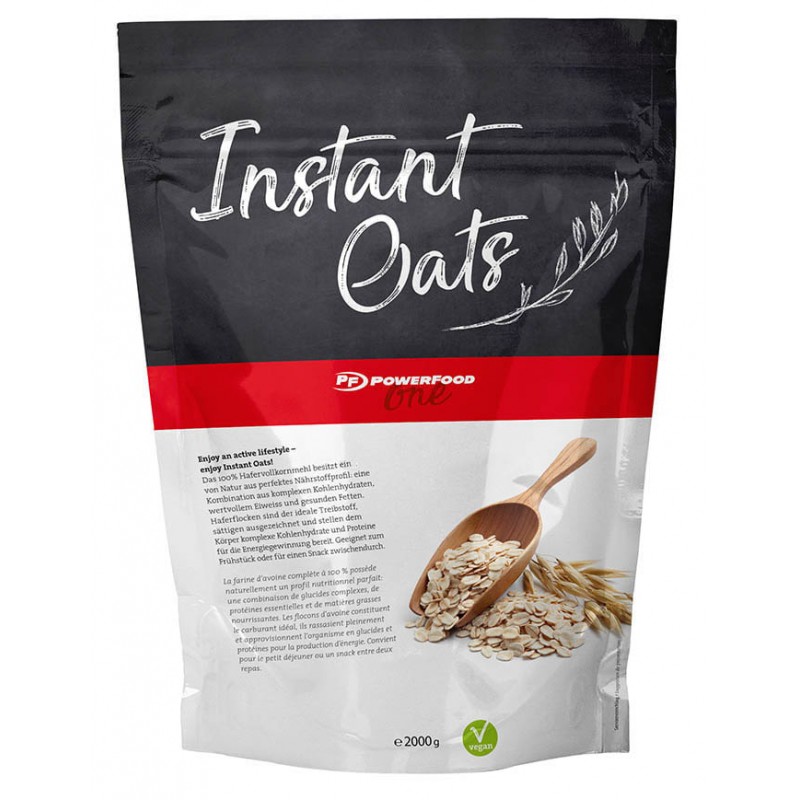 Flocons davoine Instant Oats 2000g Powerfood One 52075