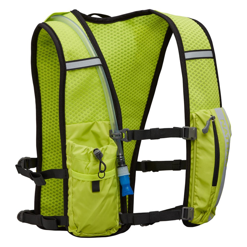 Nathan 83654 QuickStart 2.0 4L reflecterende trail hydratatie vest