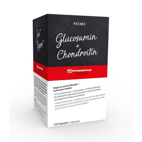 Glucosamine Chondroïtine 120caps Powerfood One 34696