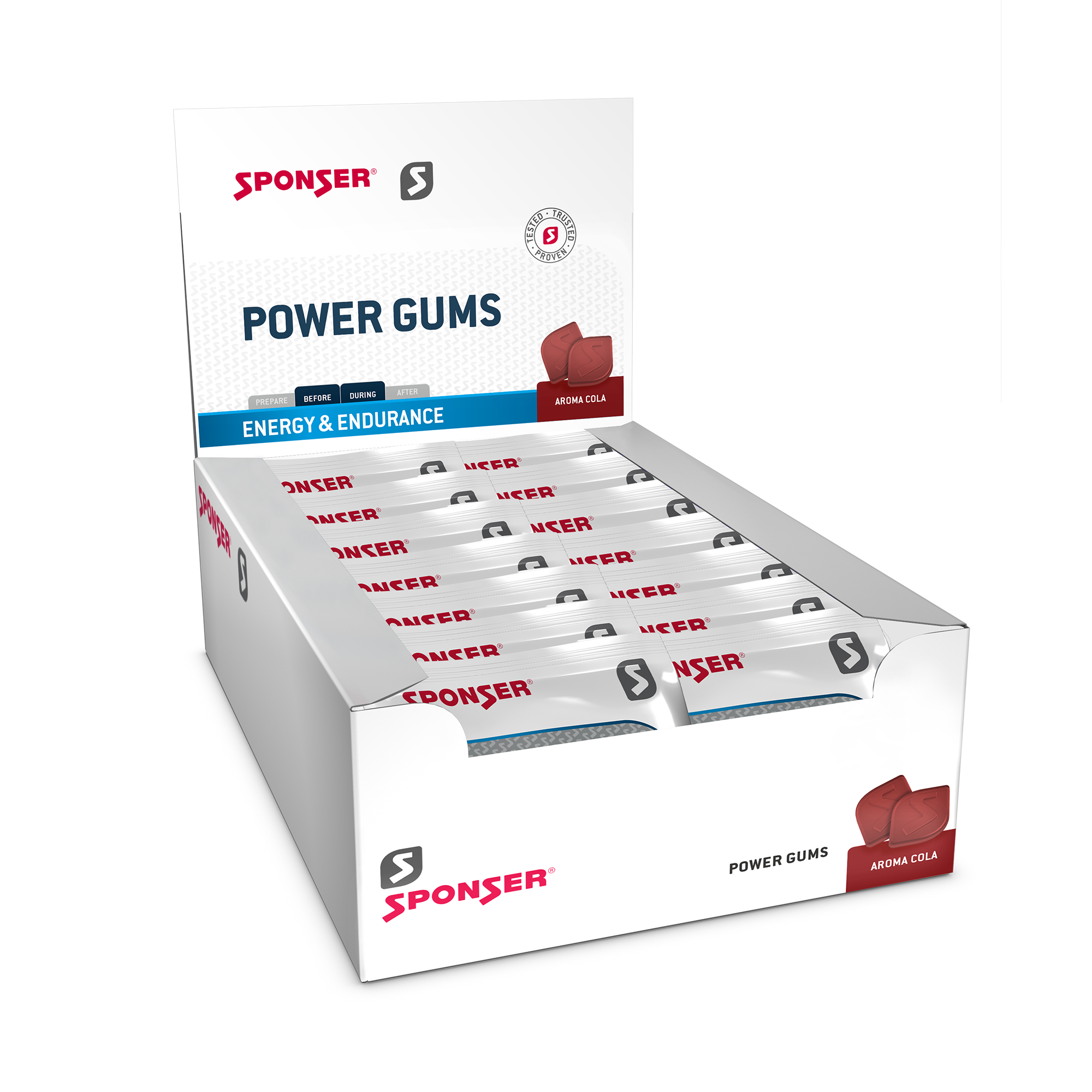 Power Gums 75g Sponsor confezione da 20 92019