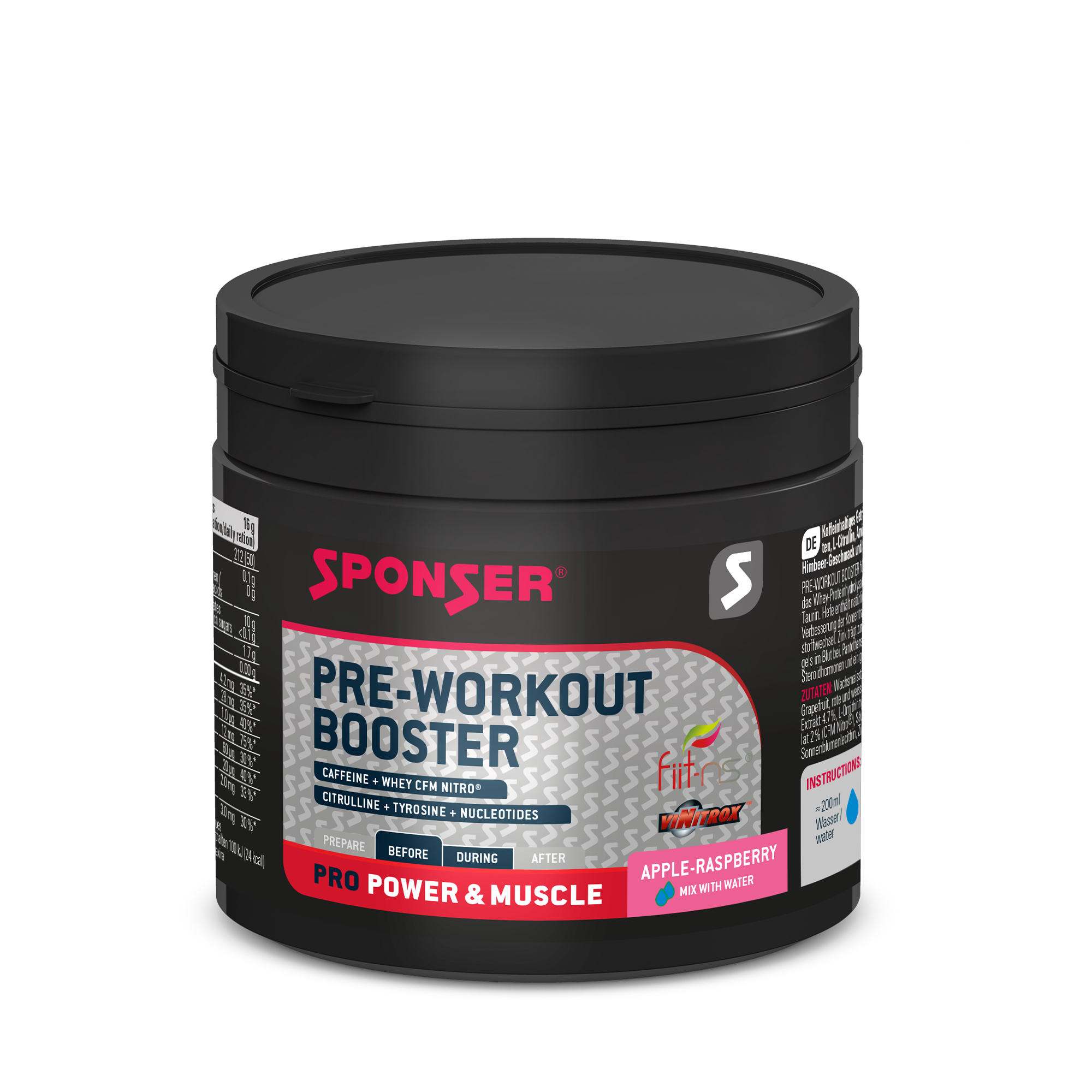 Pre Workout Booster 256g Sponsor 84795 Pre Workout Booster 256g Sponsor 84795