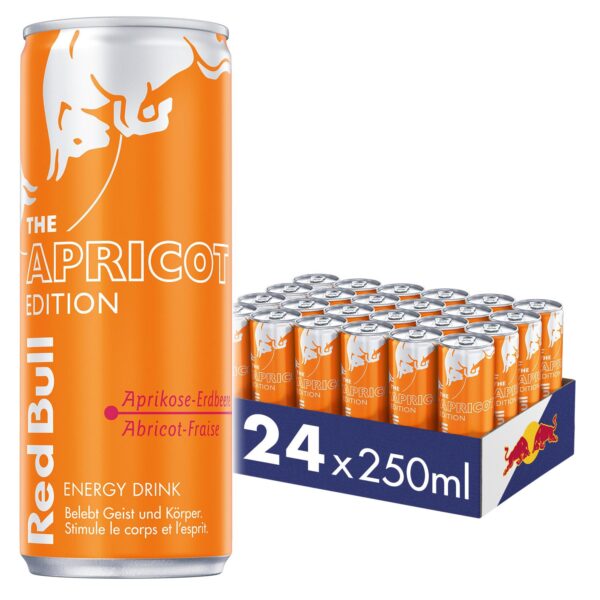 Red Bull Bebida Energética Apricot Edition 250ml pack de 24 25018