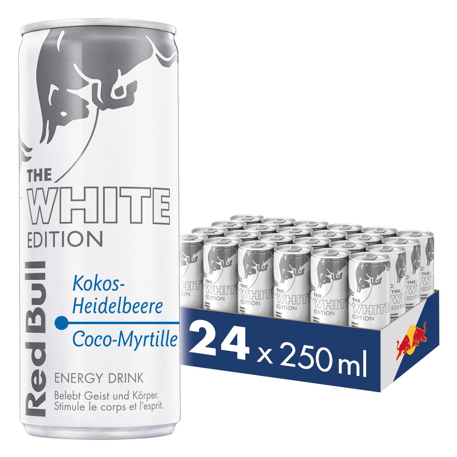 Red Bull Energy Drink White Edition 250ml embalagem de 24 8622