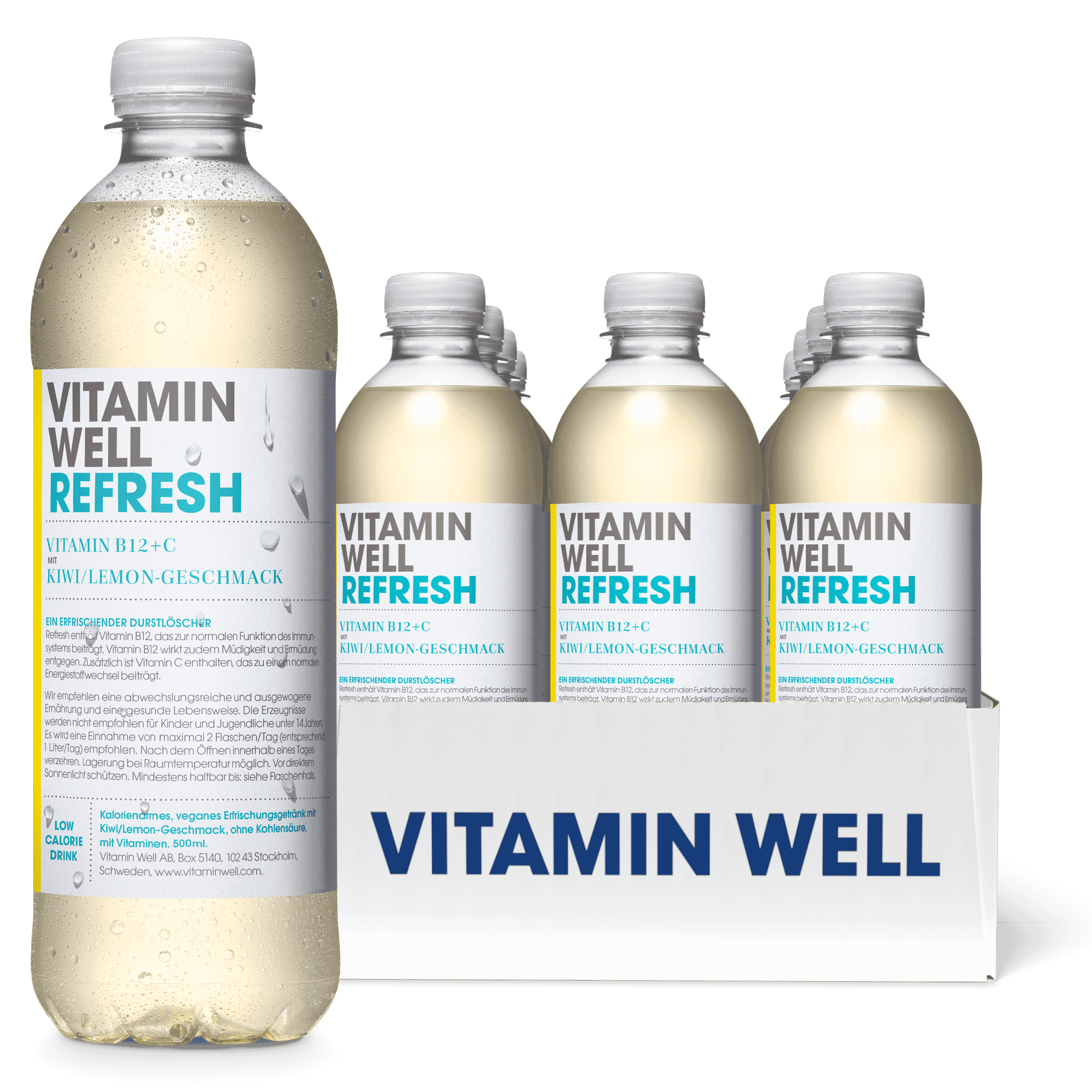 Refresh 500ml Vitamin Well verpakking van 12 33443