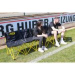 Powershot 6-seater folding bench 98147