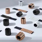 Pulseiras com pesos 2 x 1 kg Byzoom Fitness embalagem de 2 17359