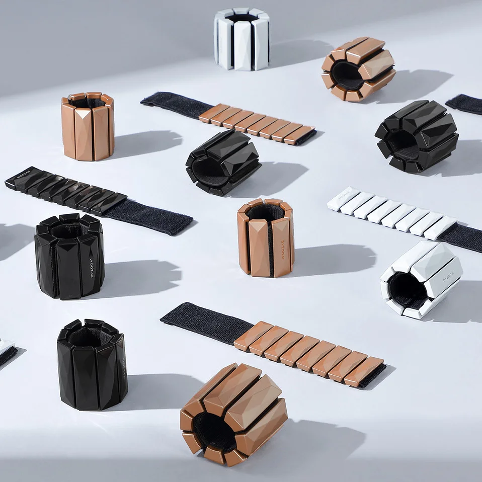 Pulseiras com pesos 2 x 1 kg Byzoom Fitness embalagem de 2 17359