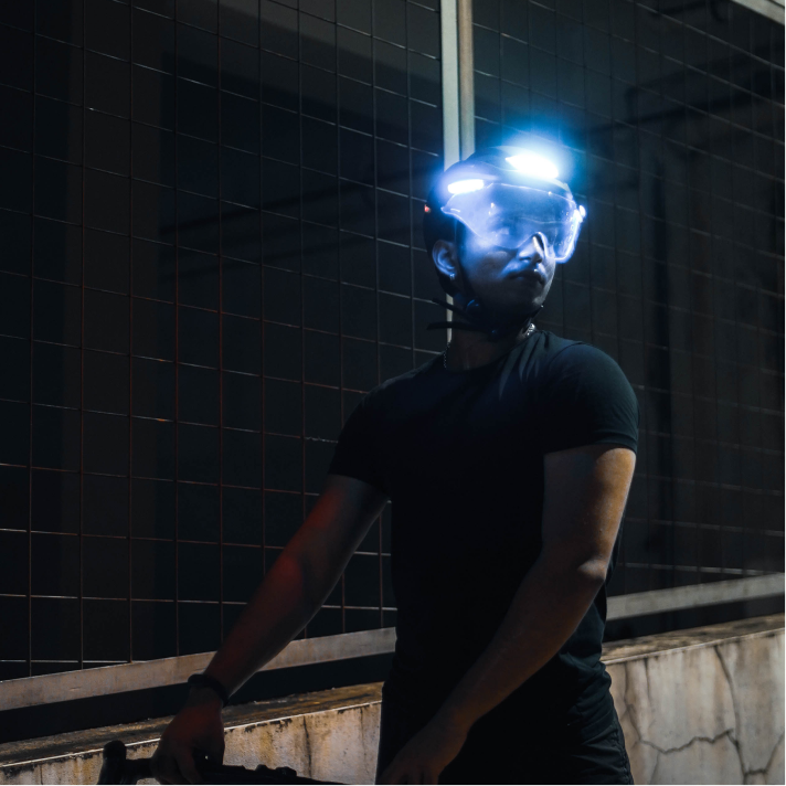 Lumos Casco Ultra E Bike con illuminazione integrata 46898