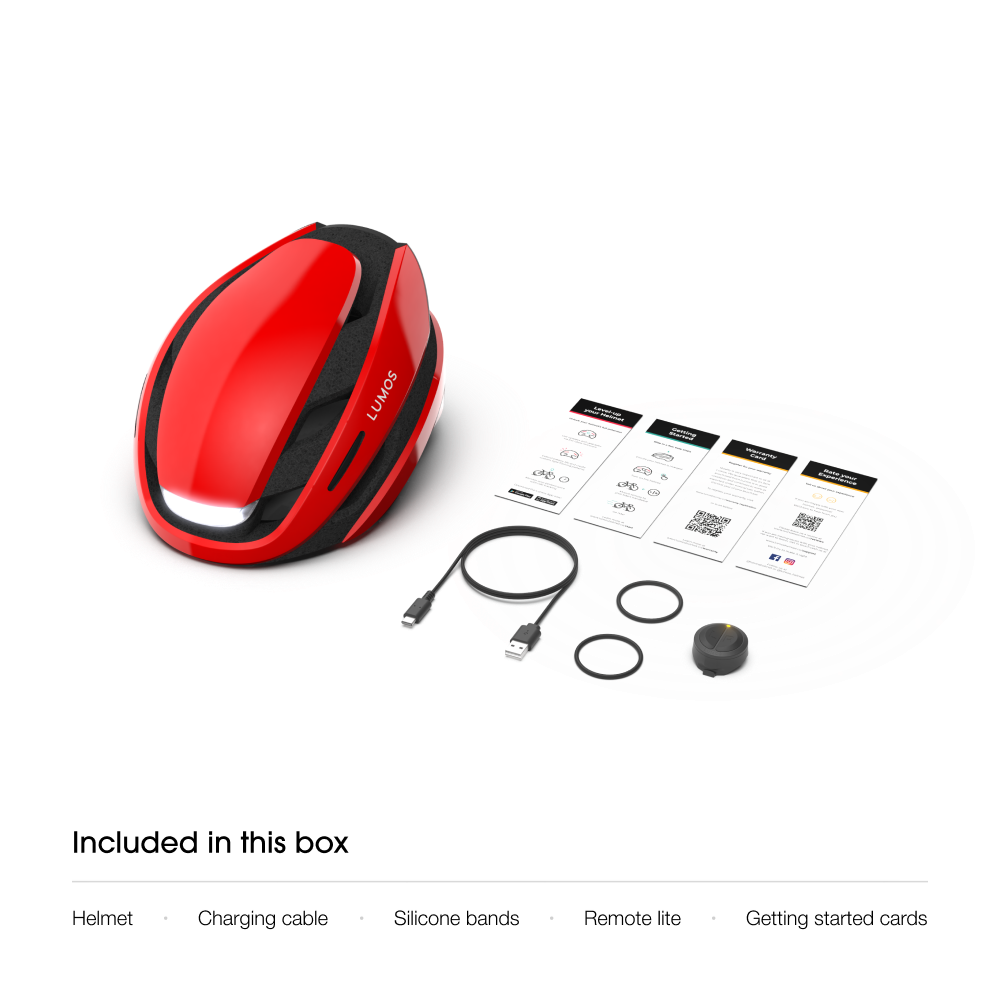 Capacete de bicicleta Lumos 4537 Ultra MIPS com iluminação integrada