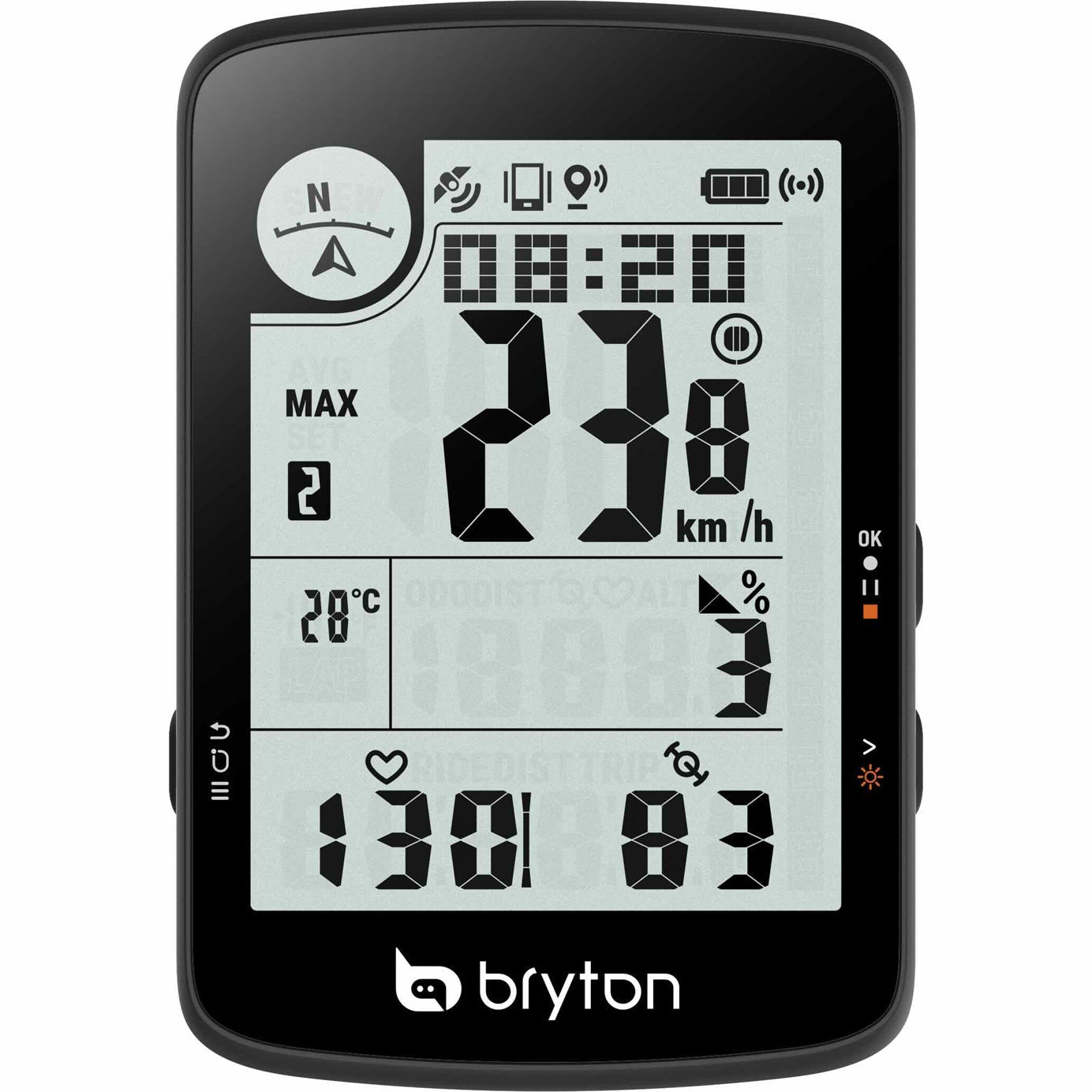 GPS bike computer Rider 17 Bryton 57760 GPS bike computer Rider 17 Bryton 57760