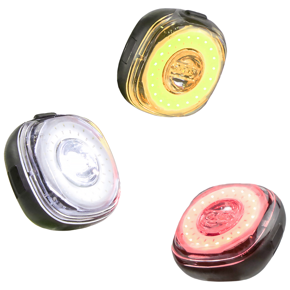 Eclairage feu avant arriere velo Firefly Lumos lot de 2 33535