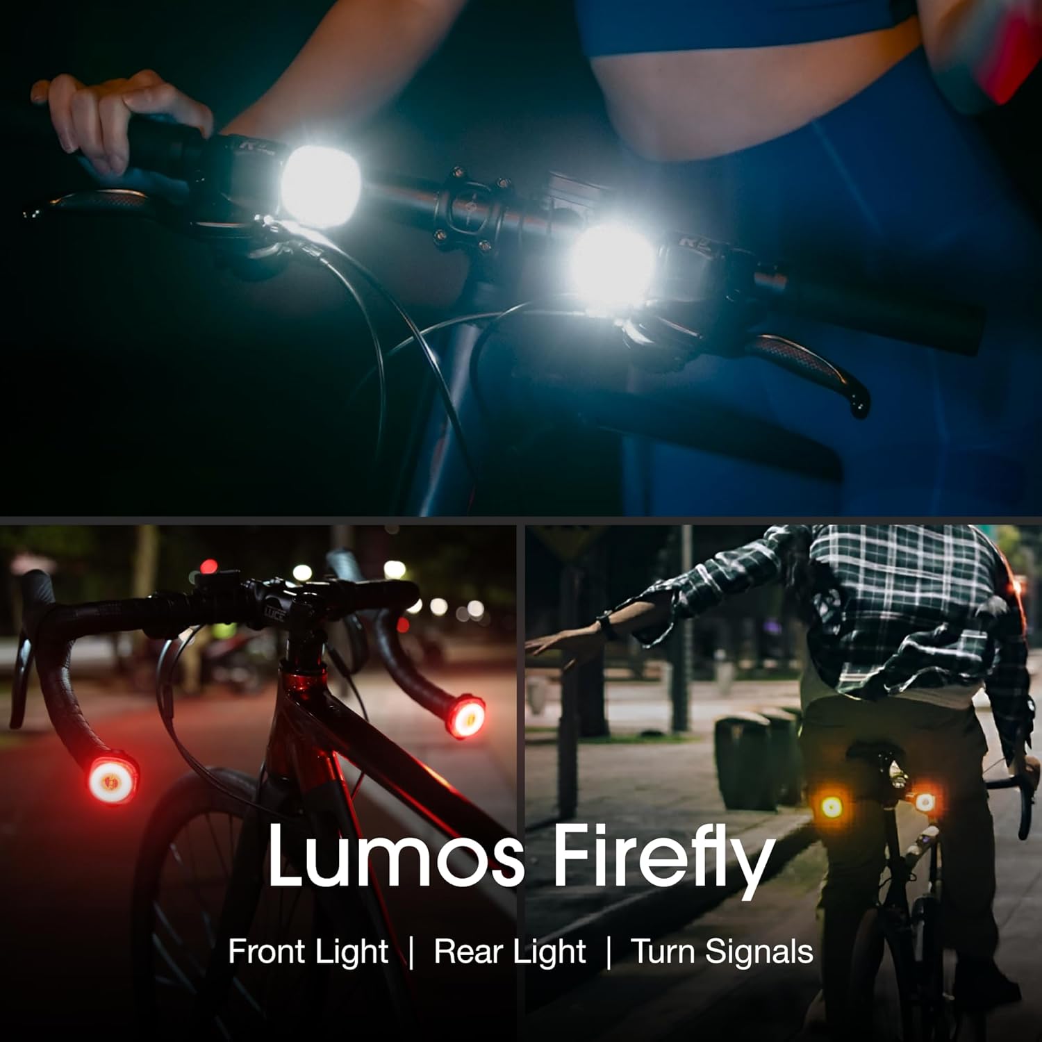 Lumos Set di 4 luci posteriori Firefly 19751