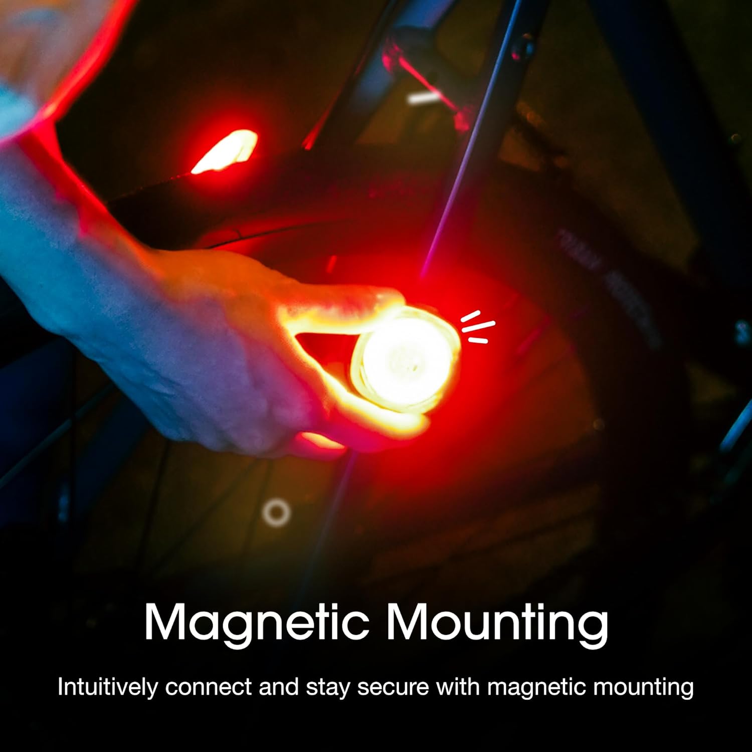 Lumos Set di 4 luci posteriori Firefly 80654