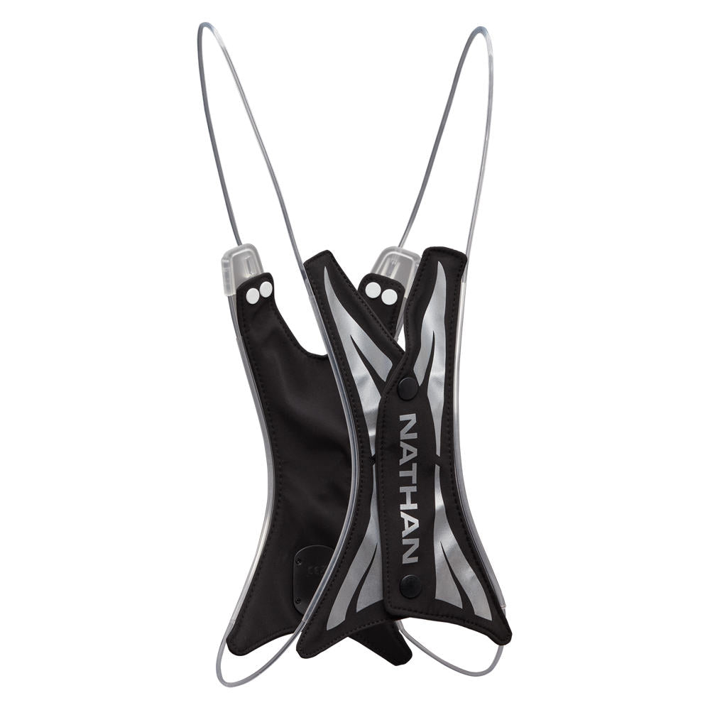 Gilet de running avec eclairage LED reflechissant Hypernight Laser Light Nathan 59334