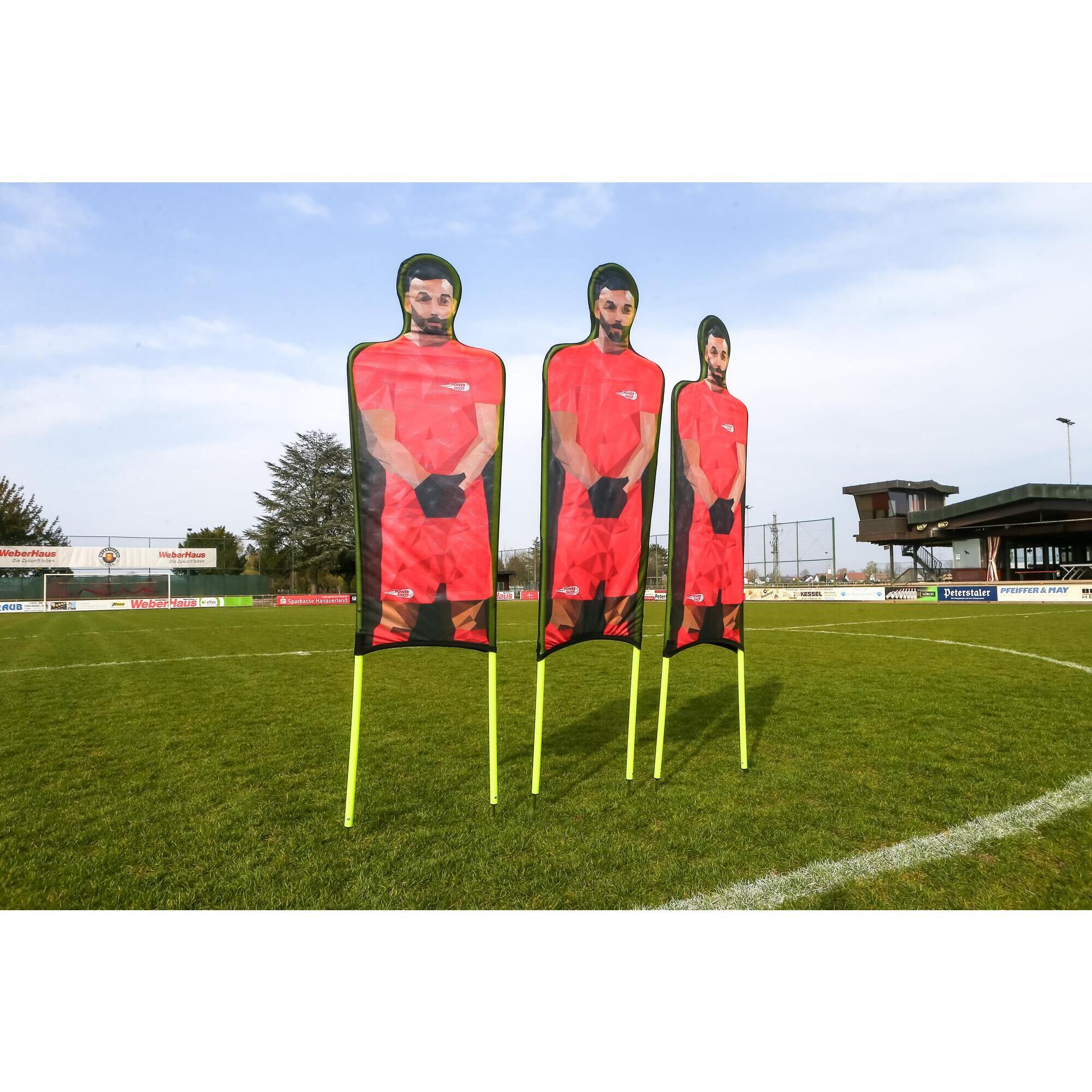 Mannequins flexibles imprimes Football Powershot lot de 3 40254 Mannequins flexibles imprimes Football Powershot lot de 3 40254