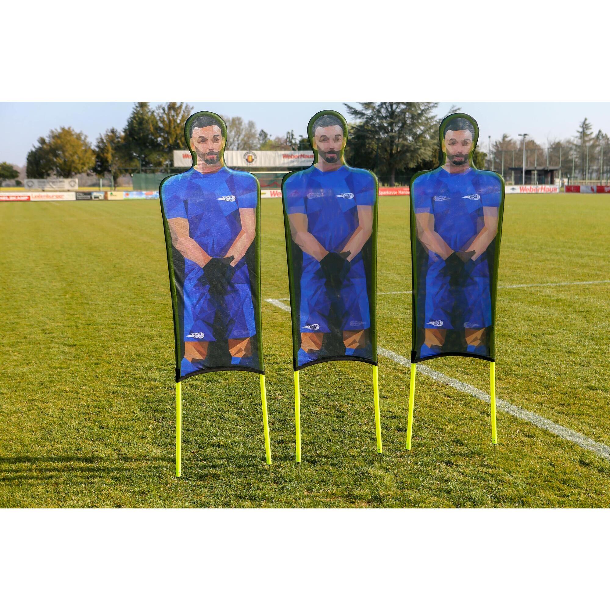 Mannequins flexibles imprimes Football Powershot lot de 3 84417 Mannequins flexibles imprimes Football Powershot lot de 3 84417