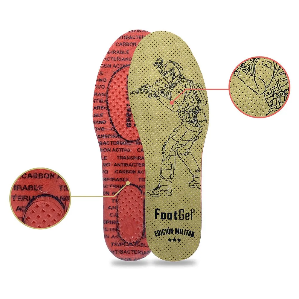 Military Insoles FootGel 7451