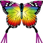 HQ invento Cometa Arco Iris Mariposa 37901