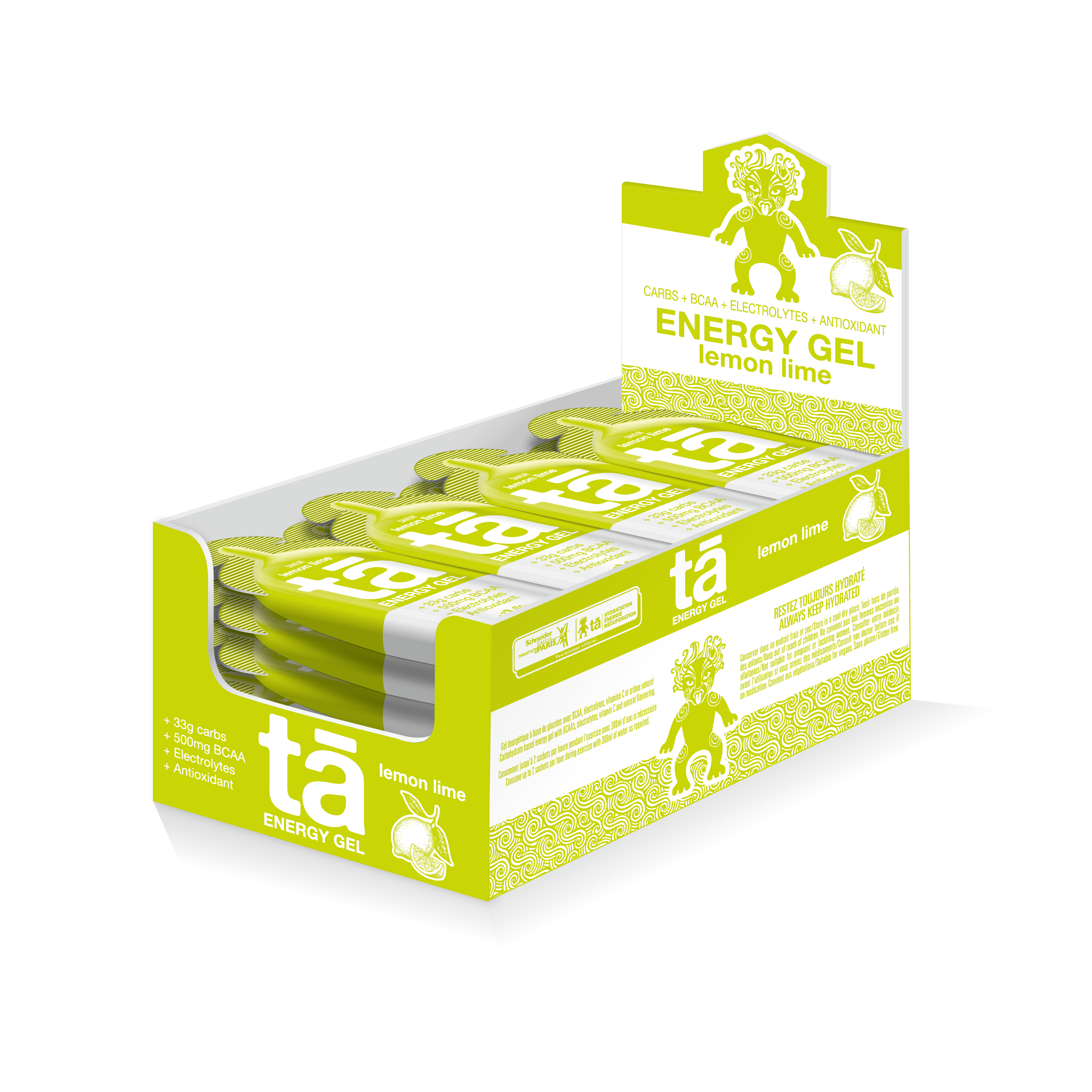 Ta Energy Energiegels 40ml verpakking van 24 84261