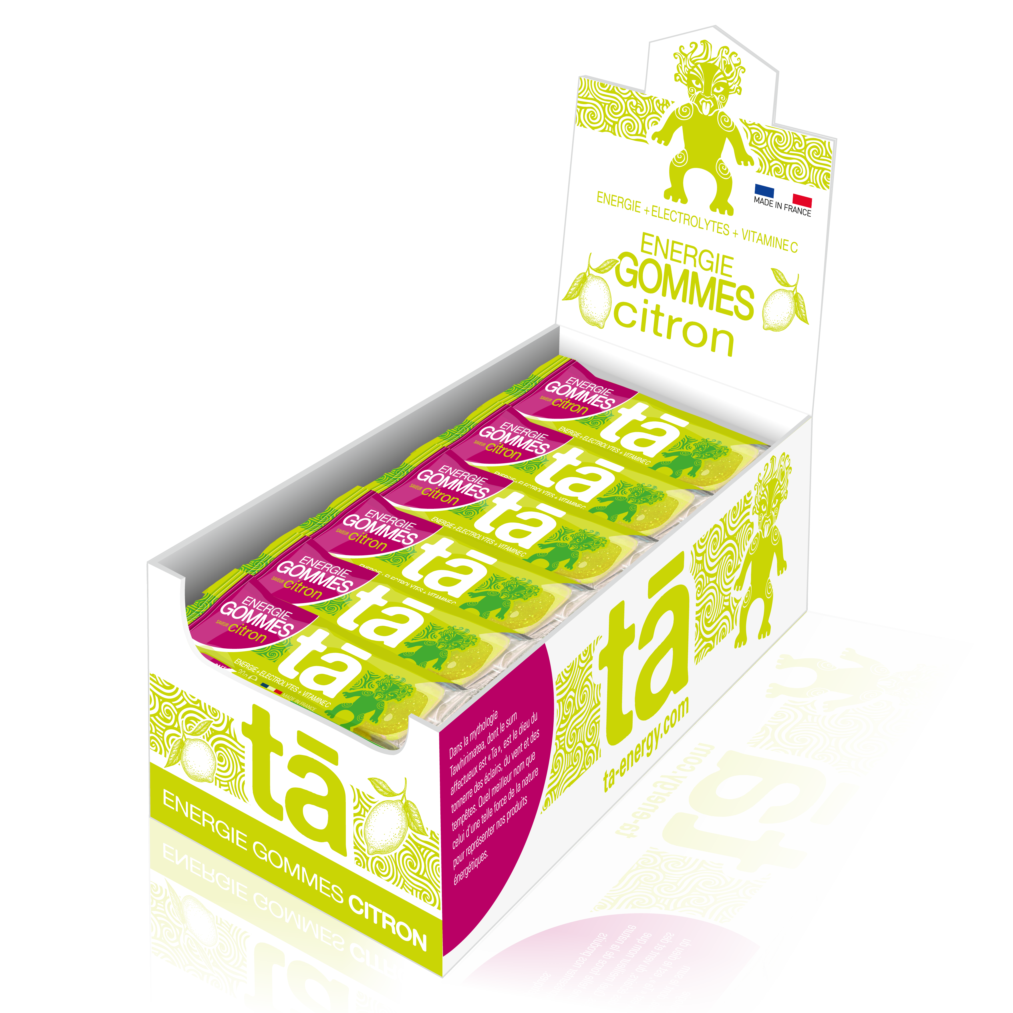 Ta Energy Energiekauwgom 30g verpakking van 24 24537