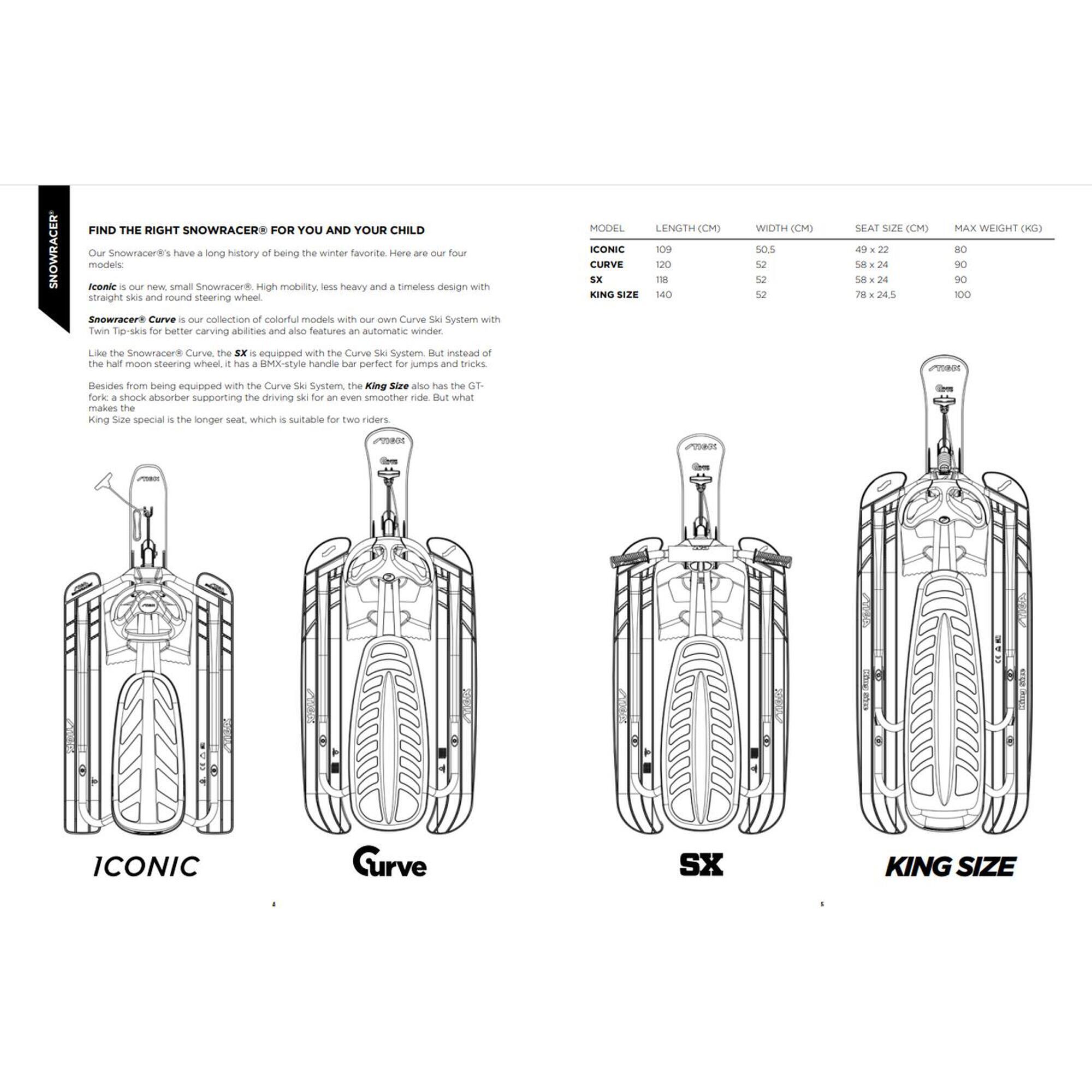 Stiga Snowracer Curve GT slee 53818