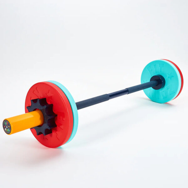 Plastic bar and disc set FitKidz 79930