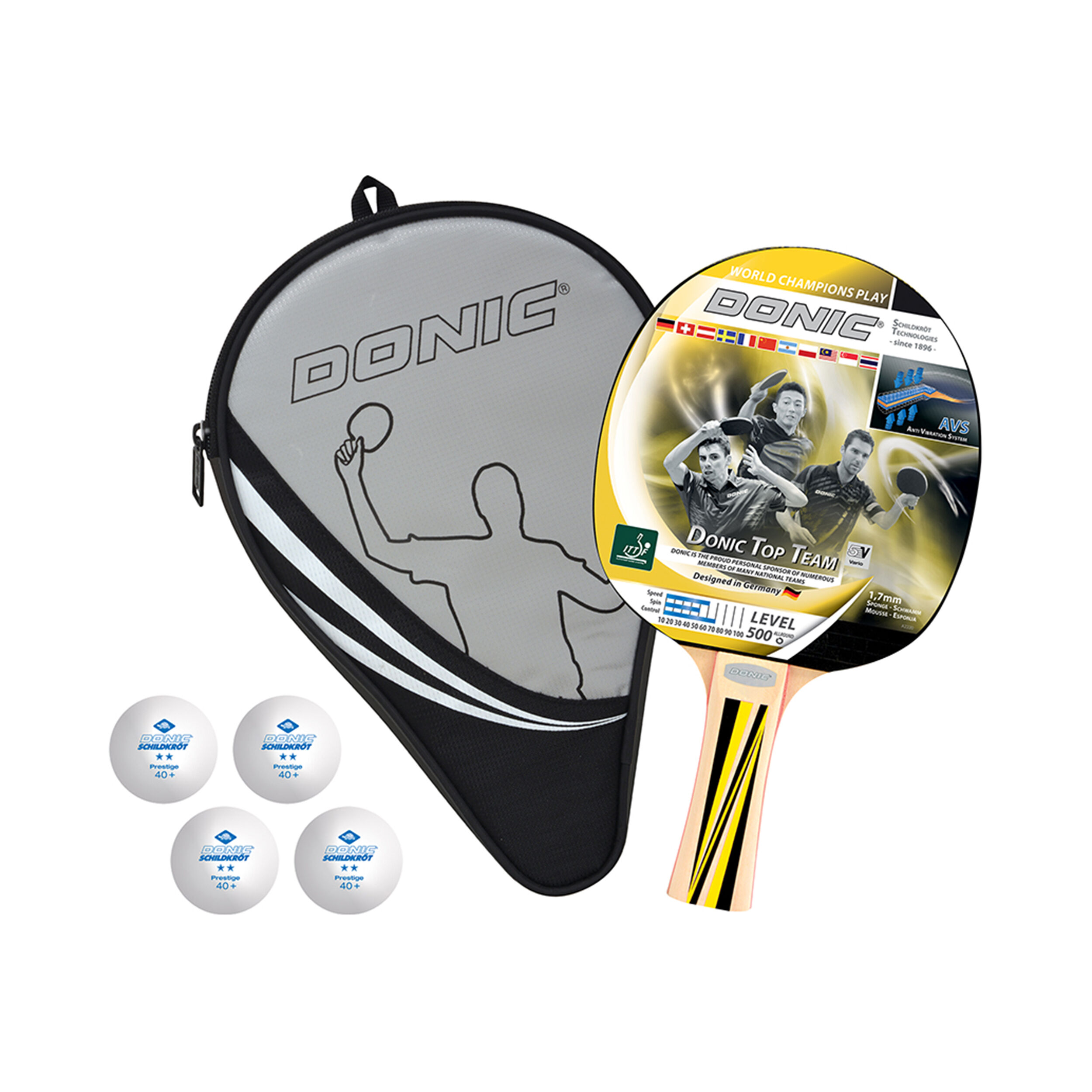 Set da ping pong Top Team 500 Schildkrot 58668