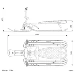 Stiga Snowracer Curve SX 27385