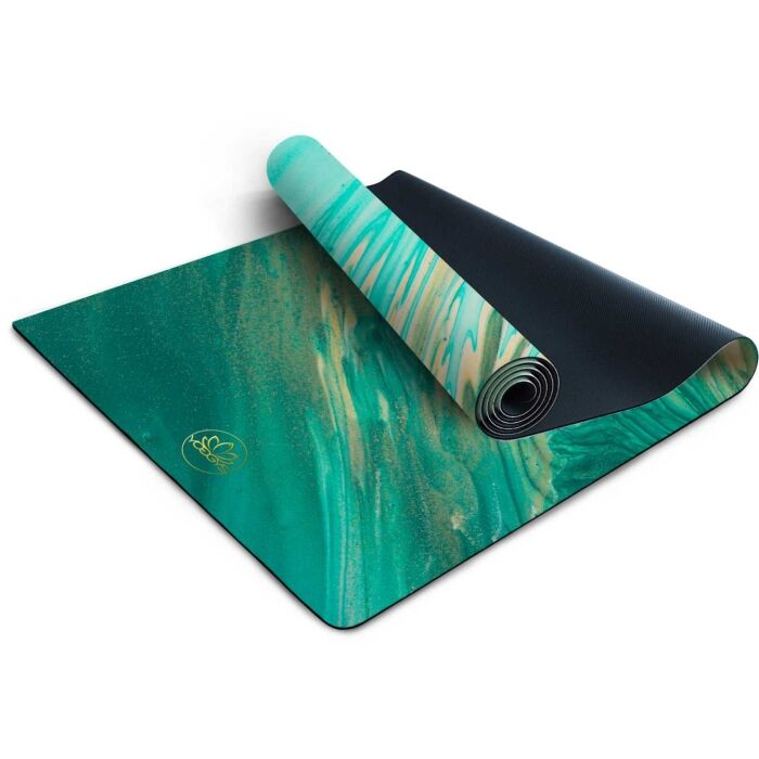 Yogamatte Premium Aqua 183x68x0.5cm Yoggys 24437