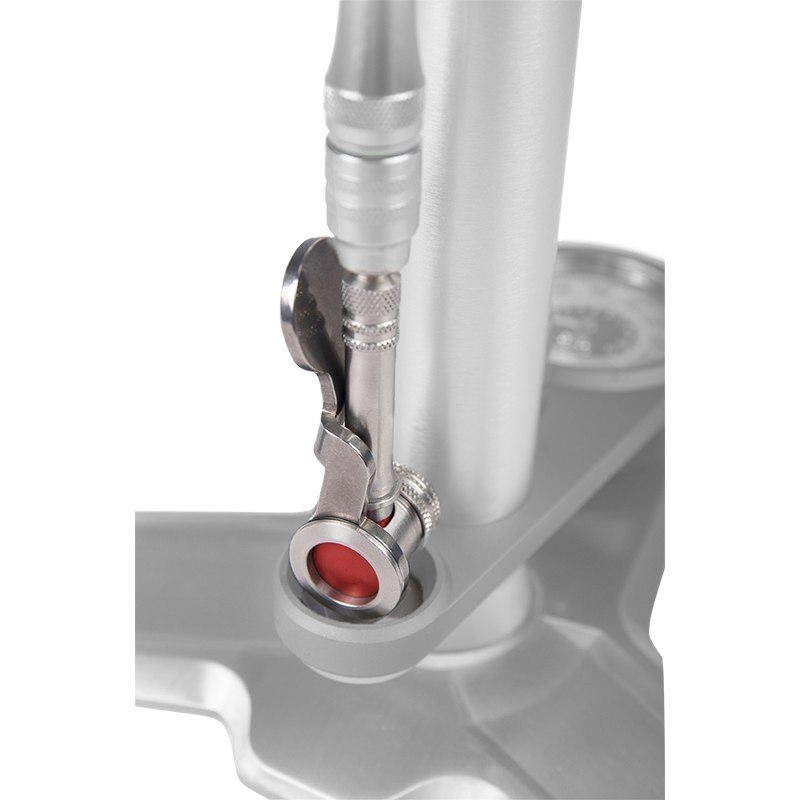 Hiro V2 high-pressure bicycle pump head Silca 68851