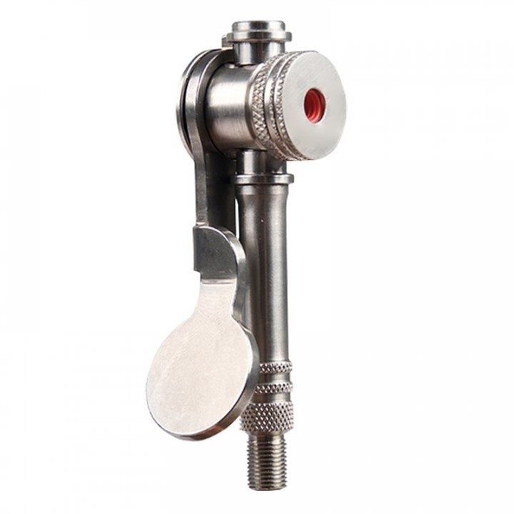 Hiro V2 high-pressure bicycle pump head Silca 70132