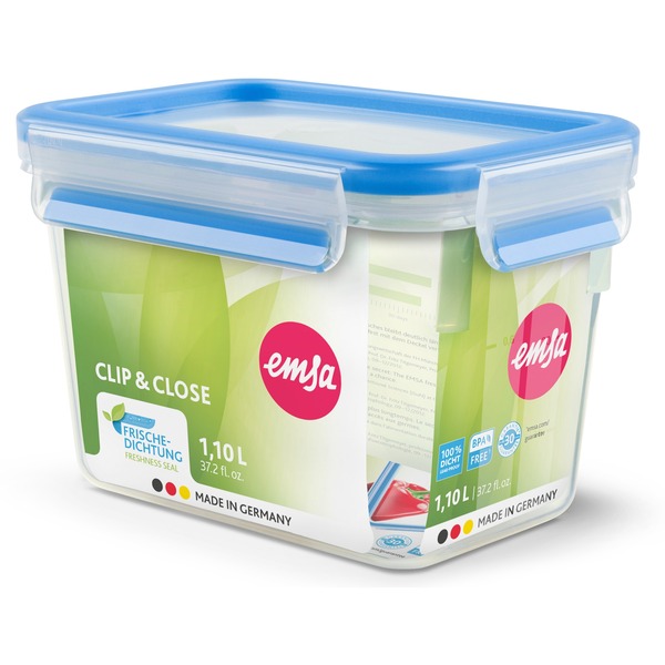 Hermetically sealed food tin Clip Close Emsa 80905