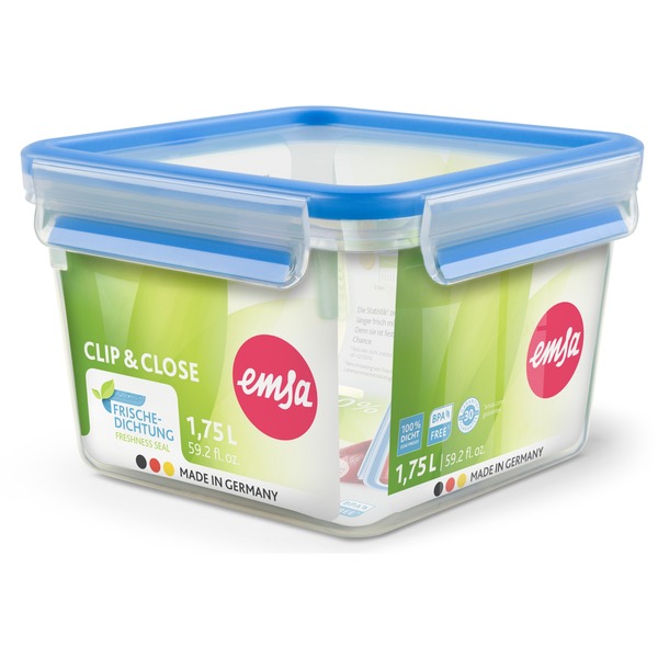 Hermetically sealed food tin Clip Close Emsa 96709