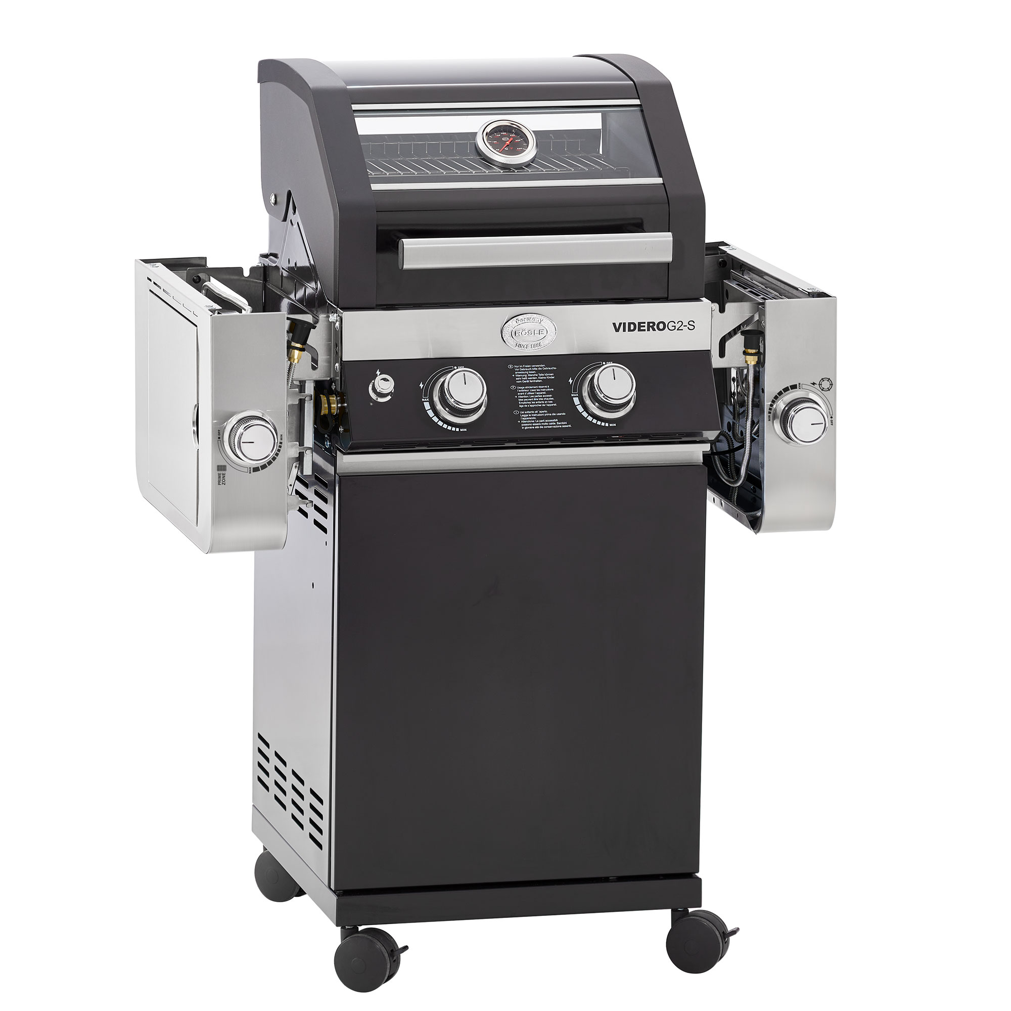 Grill barbecue a gaz Videro G2G2 S Rosle 86619