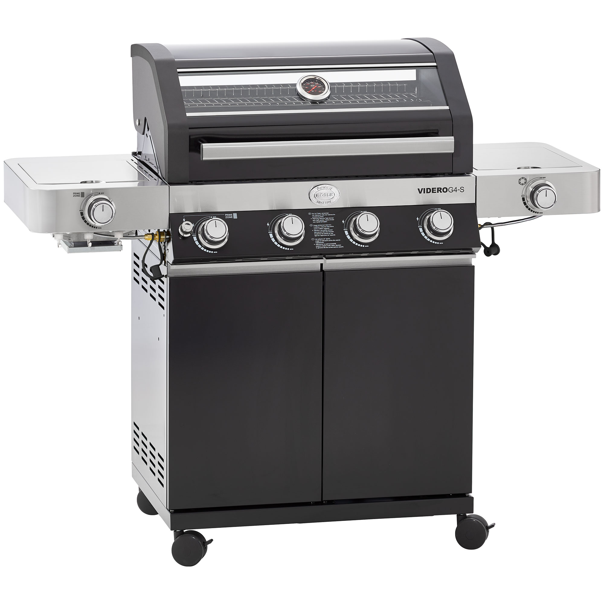 Grill barbecue a gaz Videro G4 S Rosle 46596