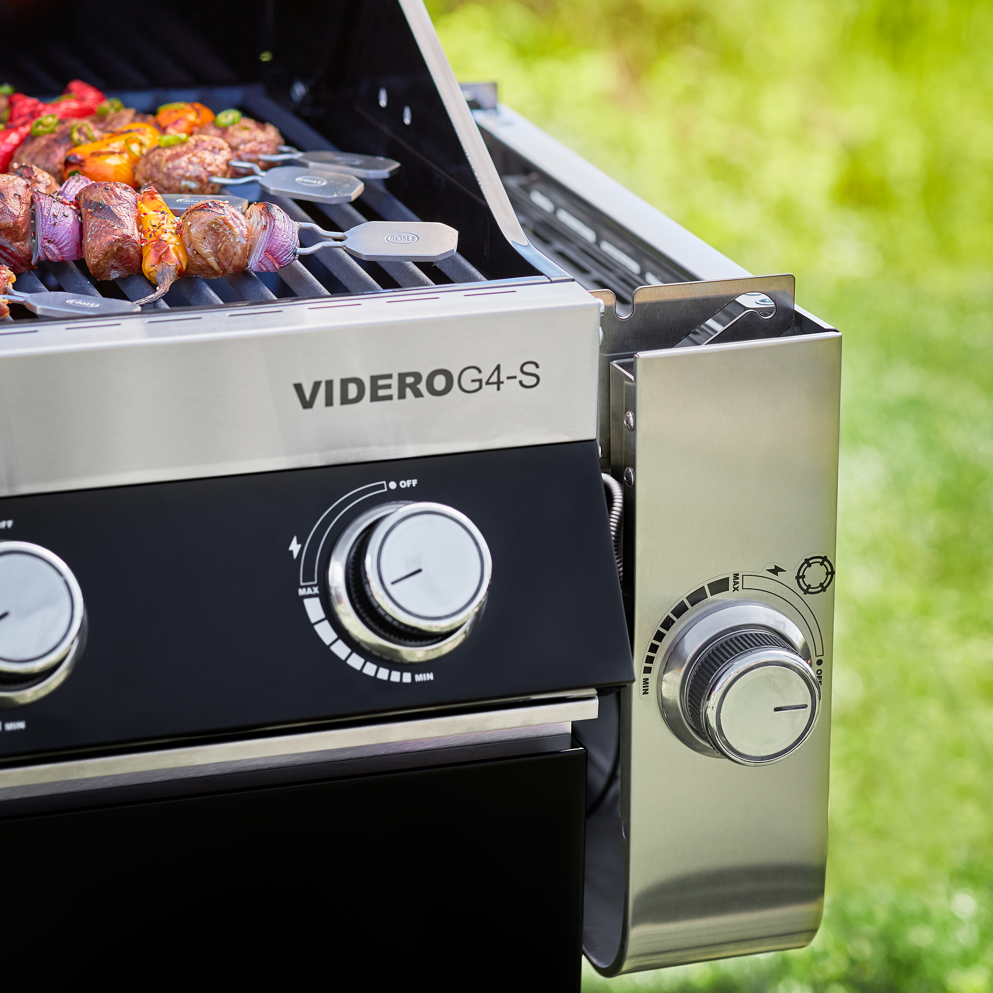 Grill barbecue a gaz Videro G4 S Rosle 91394