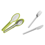 Emsa Set di 3 posate da campeggio Clip Go 12592