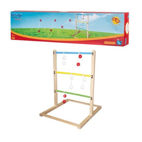 Juego de escalera de madera Beluga