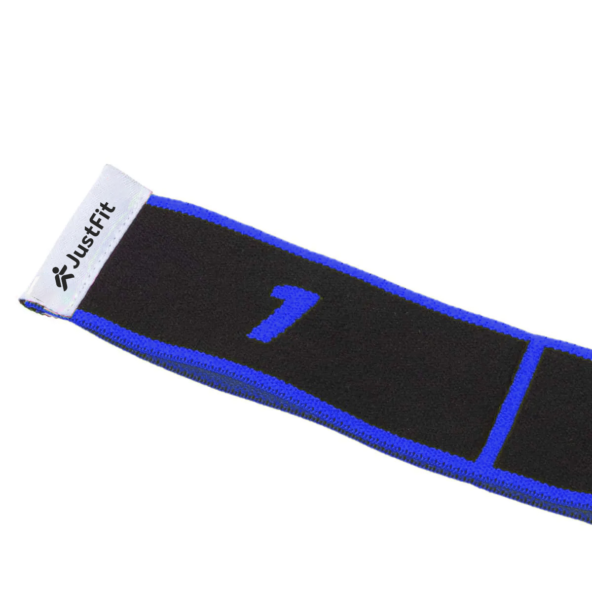 7640344751300 Bande elastique en polyester 1blue