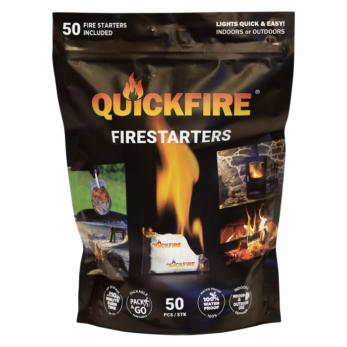 Allume feu QuickFire lot de 50 48171