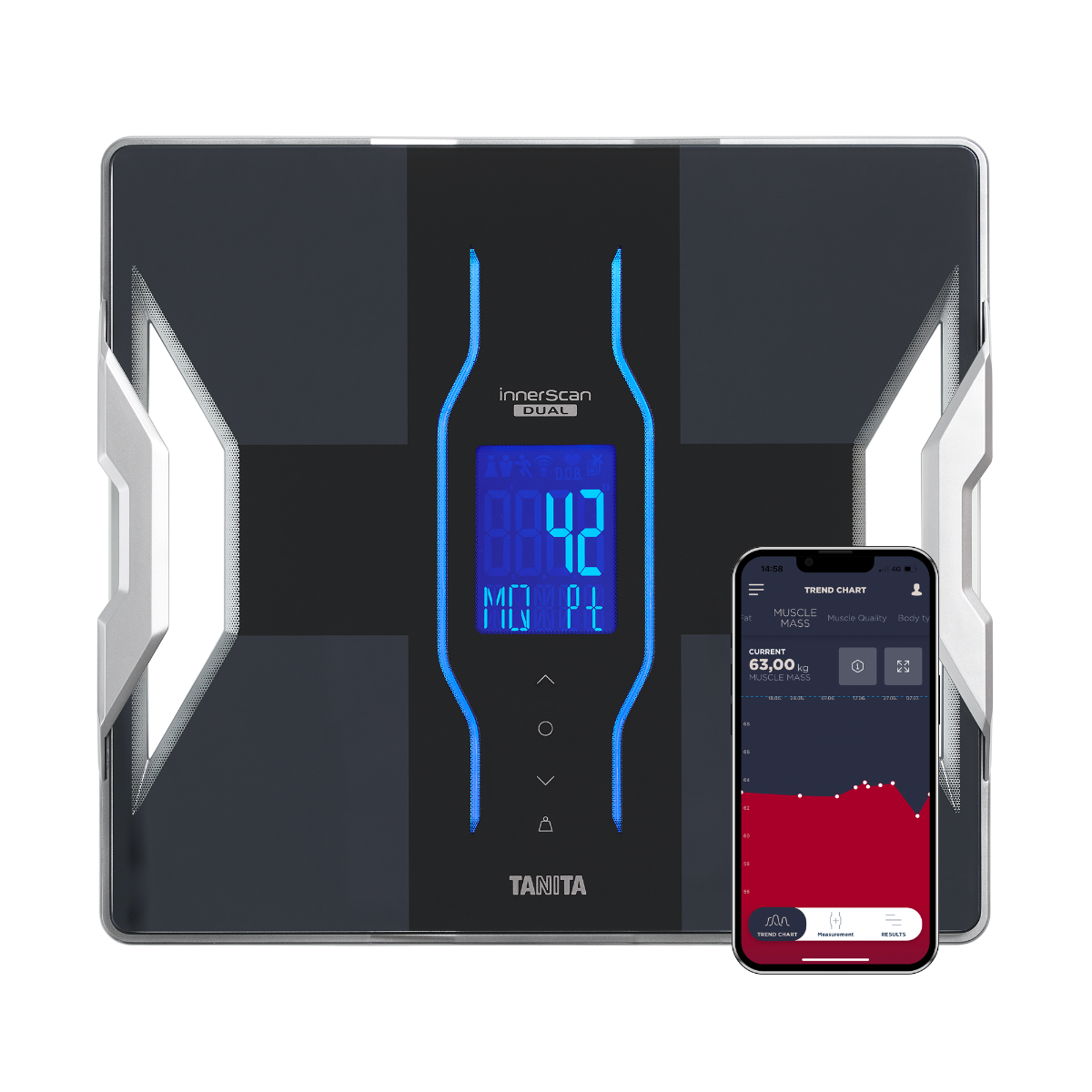 Angeschlossene Personenwaage RD 953 Tanita 42991