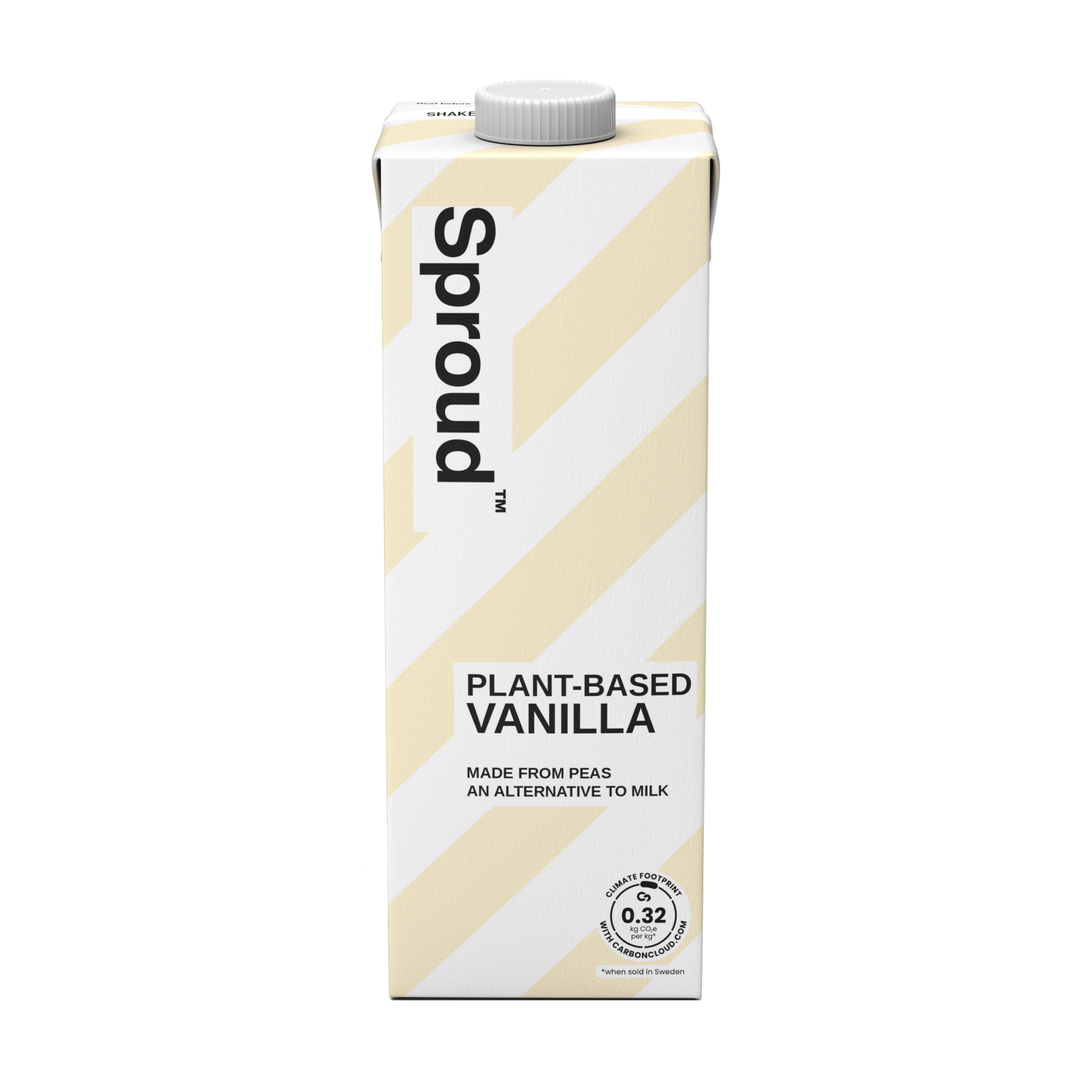 Boisson a la vanille a base de pois 1L Sproud Lot de 6 30163 1