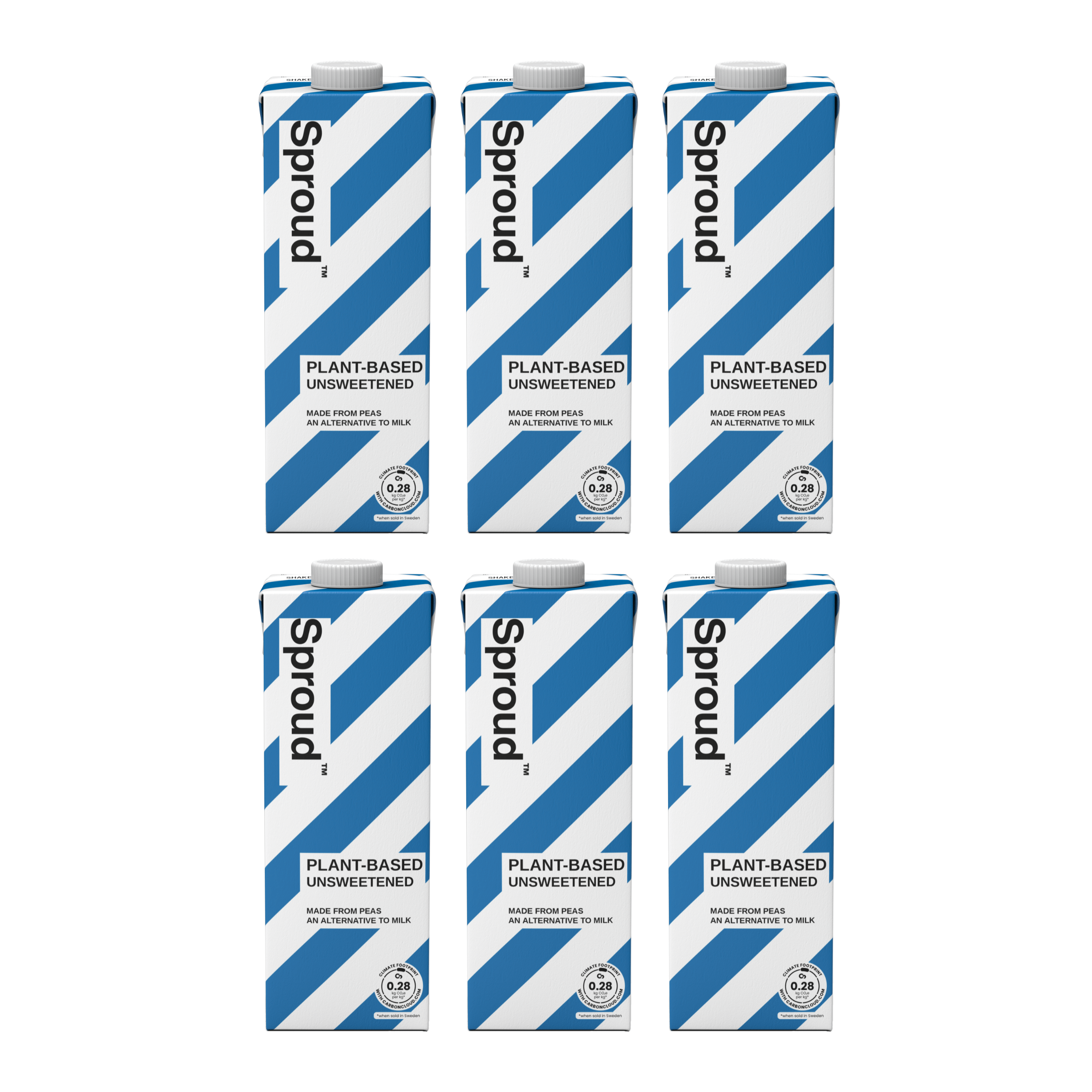 Boisson non sucree a base de pois 1L Lot de 6 44786 3