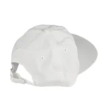 Casquette visiere plate Adulte 100 coton Loven blanc 4 1