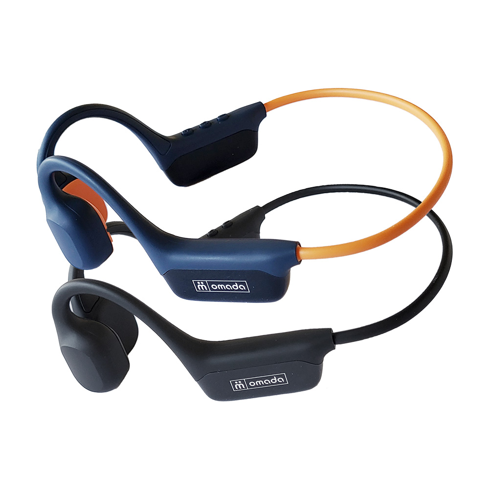 Ecouteur a conduction osseuse etanche Omada orange 4