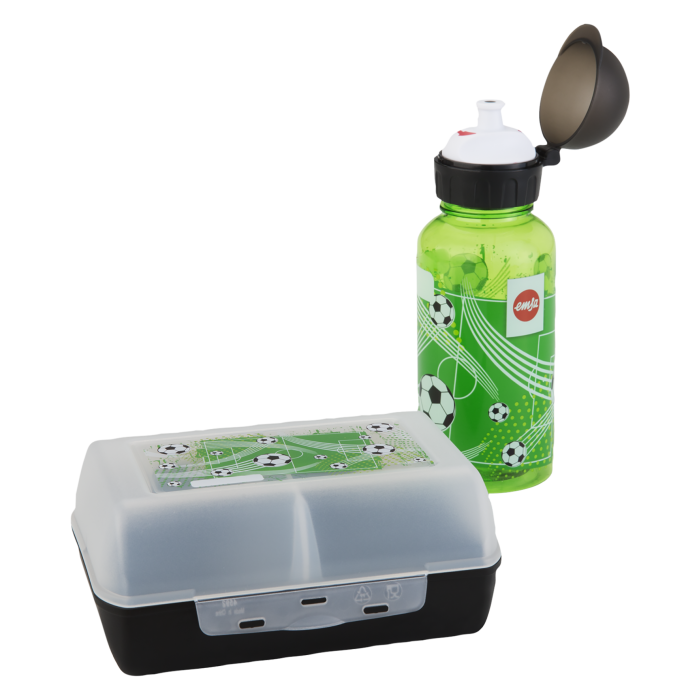 Kids Football bottle and snack box Emsa 20278