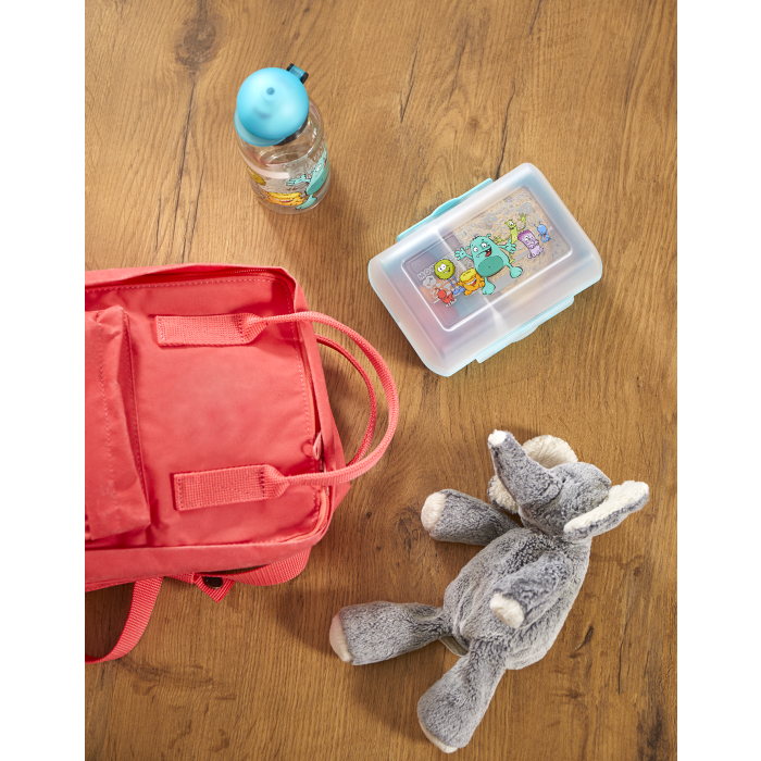 Kids Monstre water bottle and snack box Emsa 66597