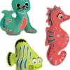 Jouets animaux de ponglee en neoprene Schildkrot Lot de 3 99217 1