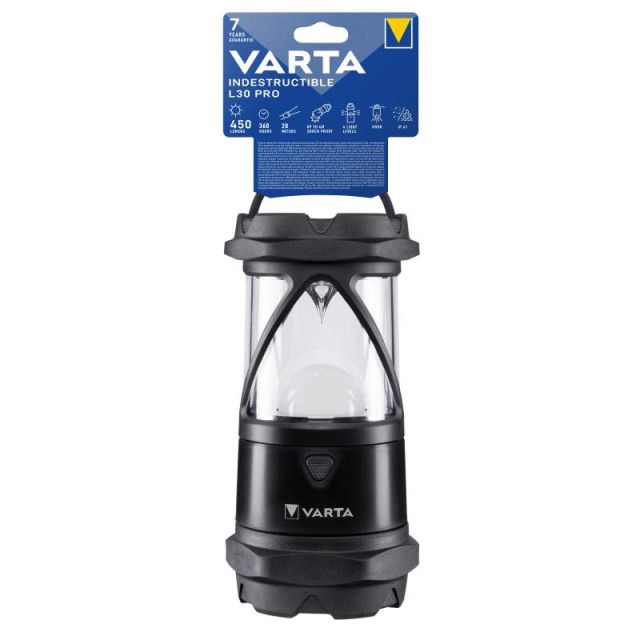 Lampe de camping indestructible L30 Pro 450lm Varta 6503
